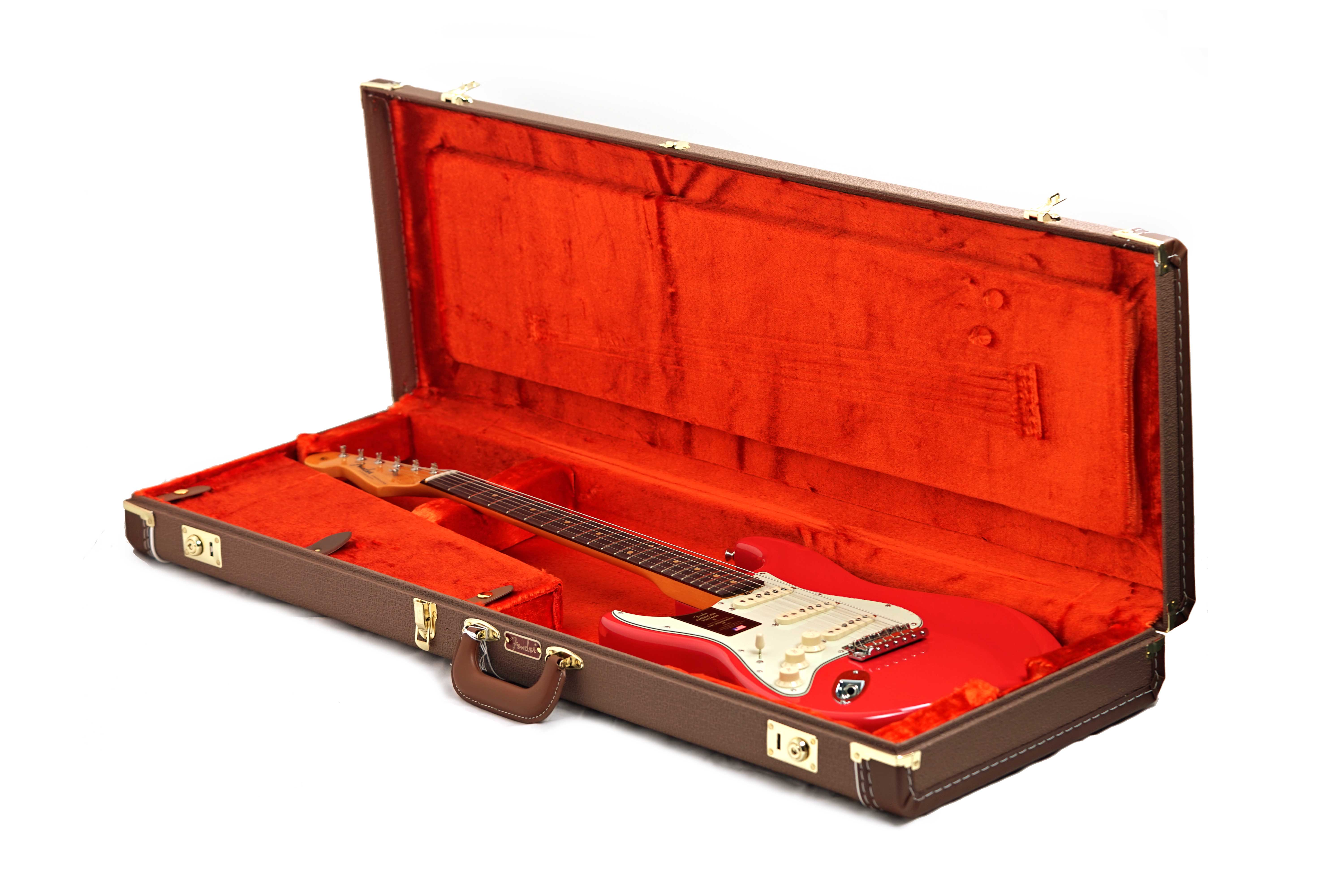 Fender American Vintage II 61 Stratocaster Fiesta Red Left Handed #V2558596