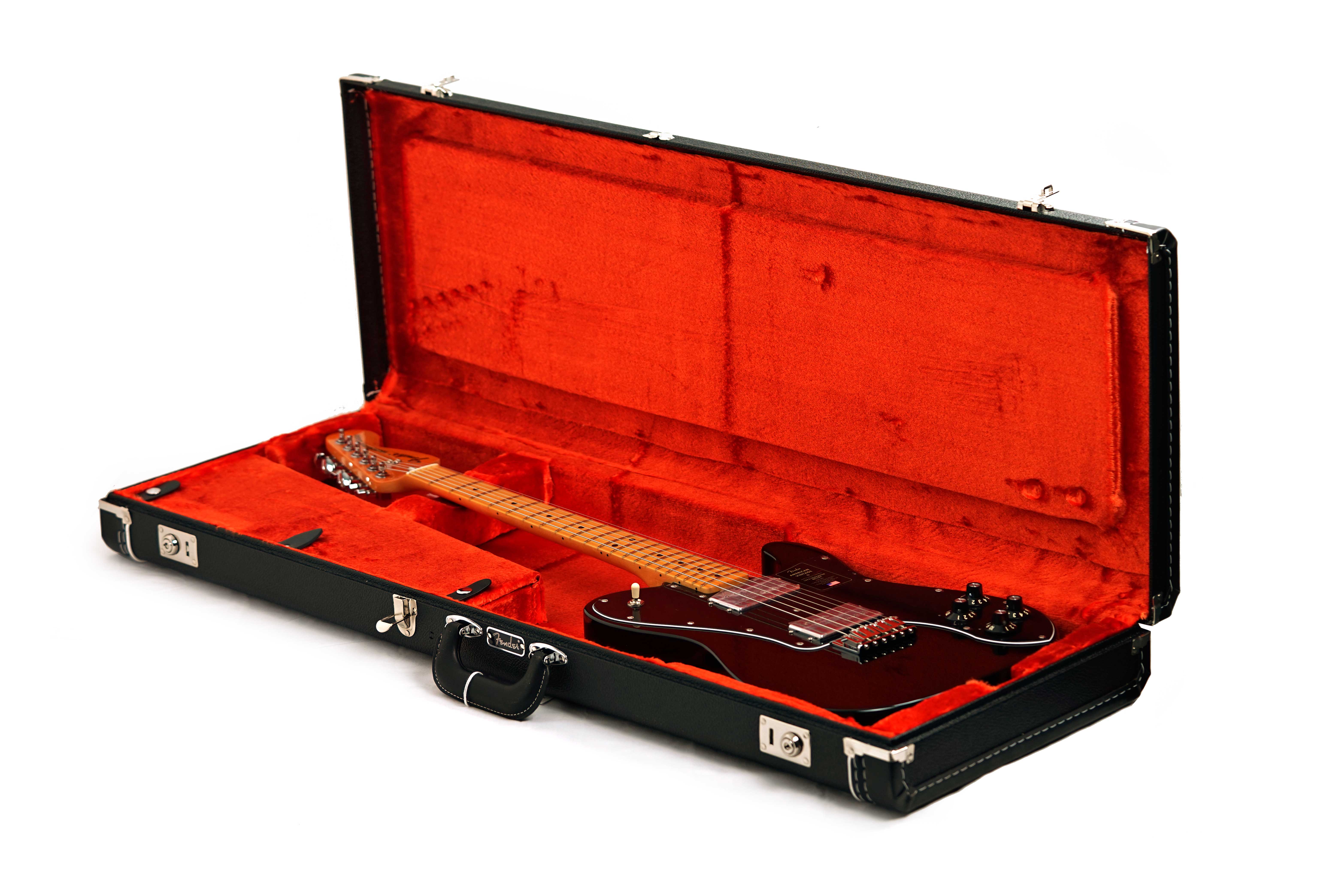 Fender American Vintage II 1975 Telecaster Deluxe Black Maple Fingerboard #V16293