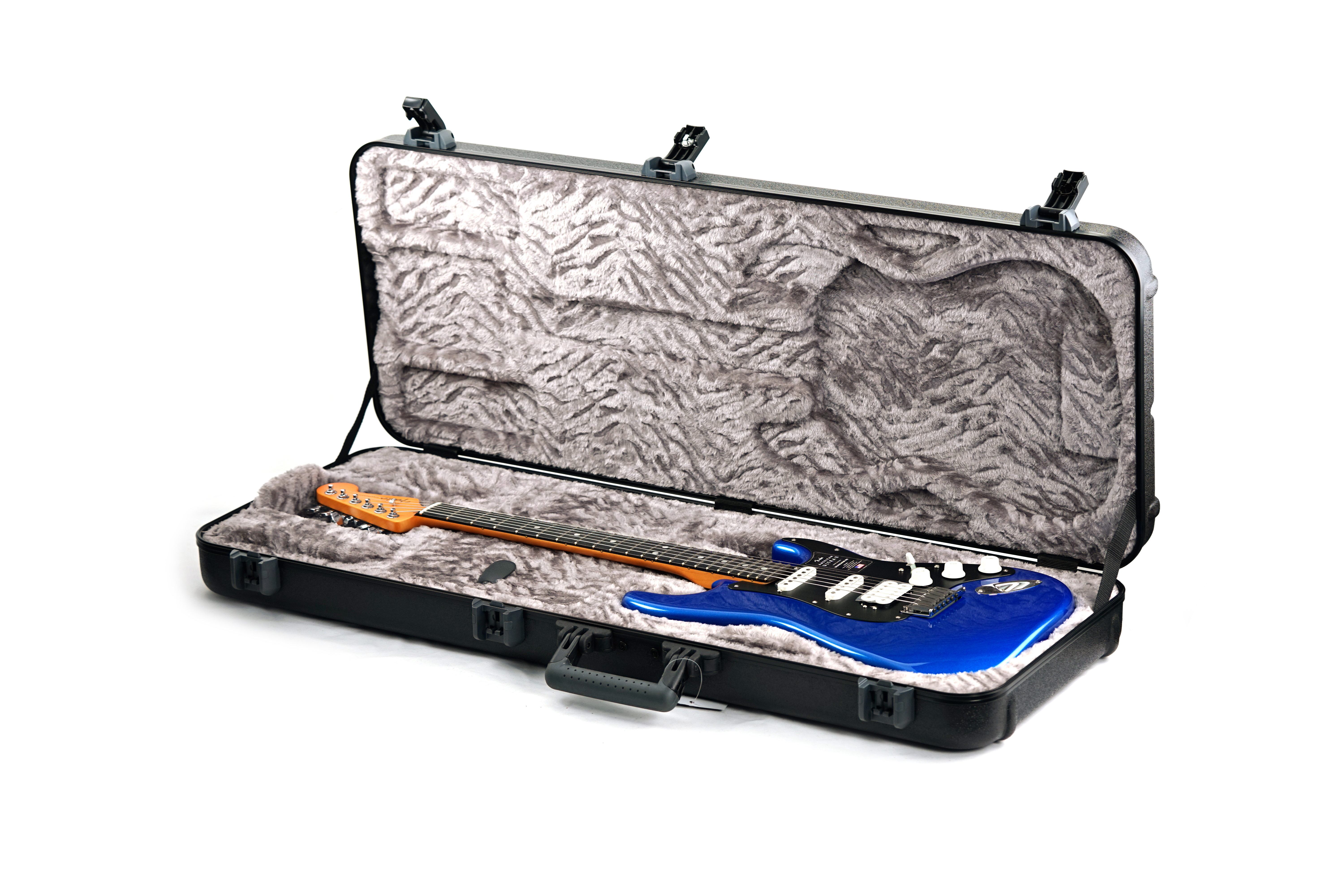 Fender American Ultra II Stratocaster HSS Ebony Fingerboard Noble Blue #US240035655