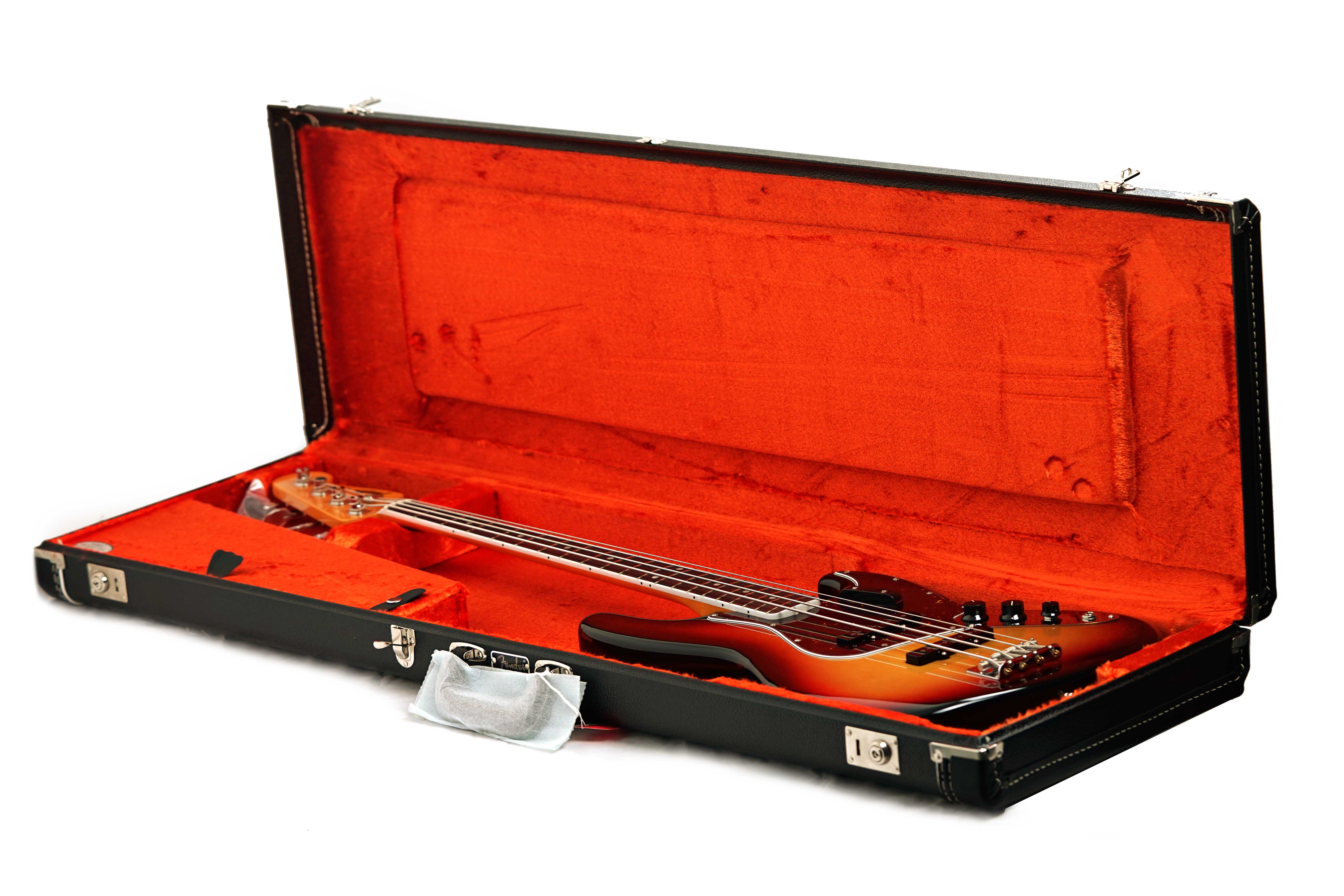 Fender American Vintage II 1966 Jazz Bass 3 Colour Sunburst #V2554289