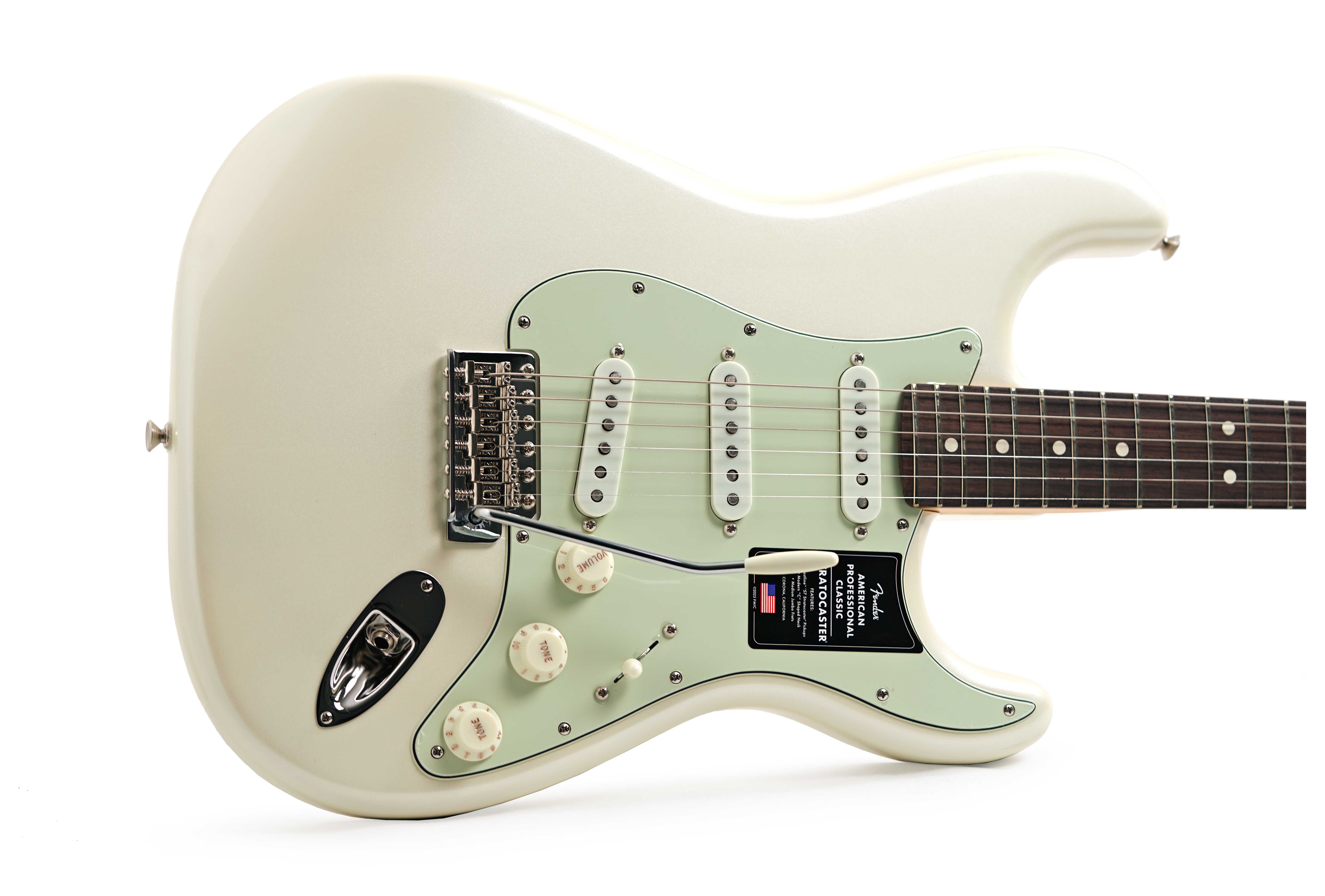 Fender guitarguitar Exclusive American Professional Classic Stratocaster Rosewood Fingerboard Olympic White #US25092041