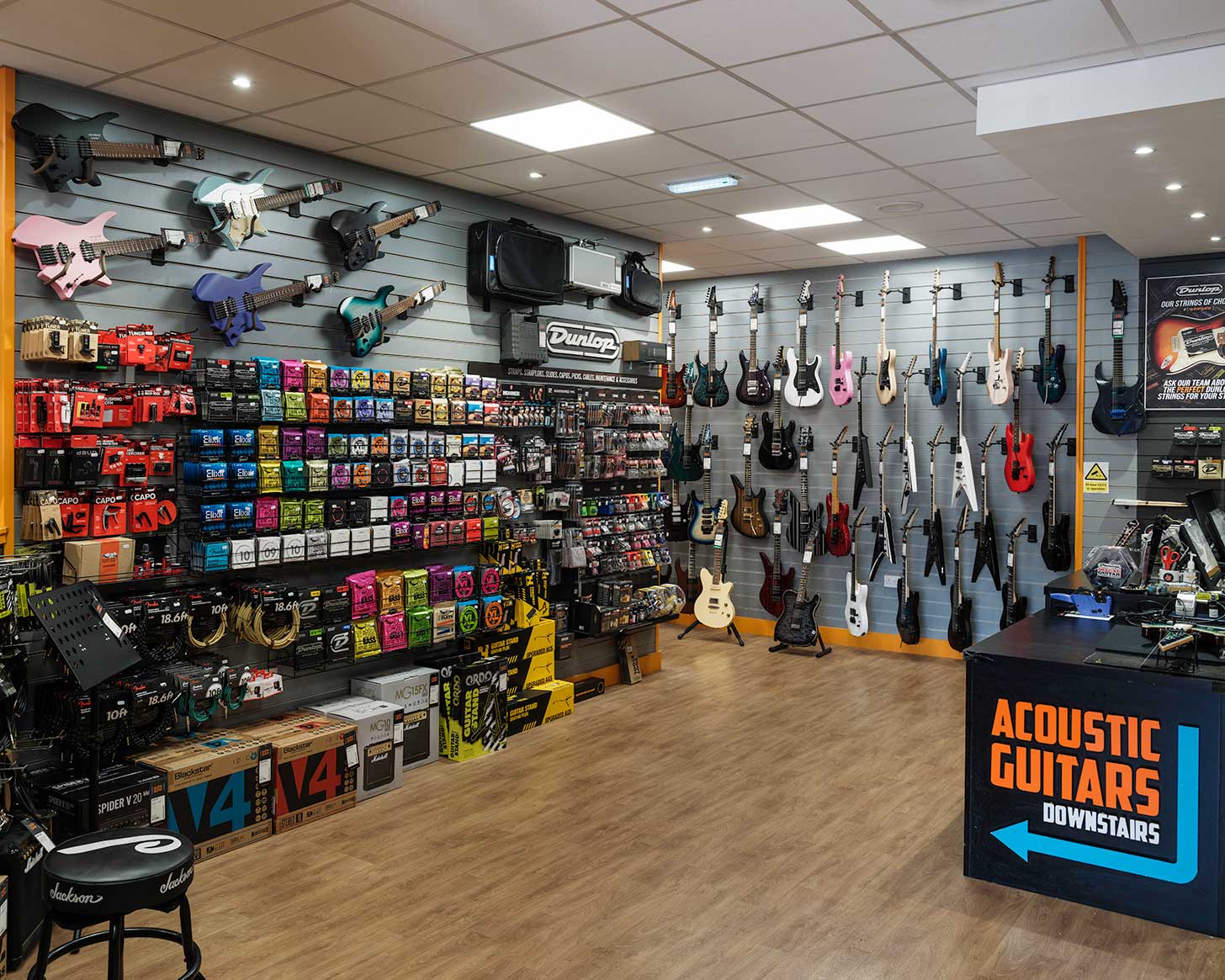 guitarguitar Newcastle electric department