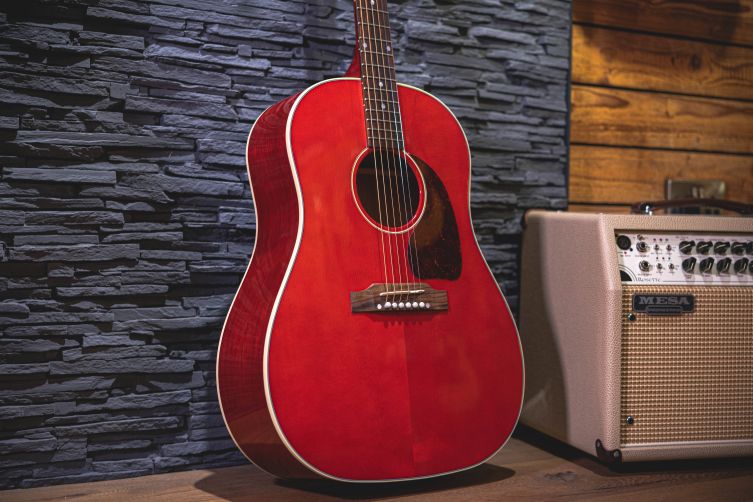 Gibson J-45 Red