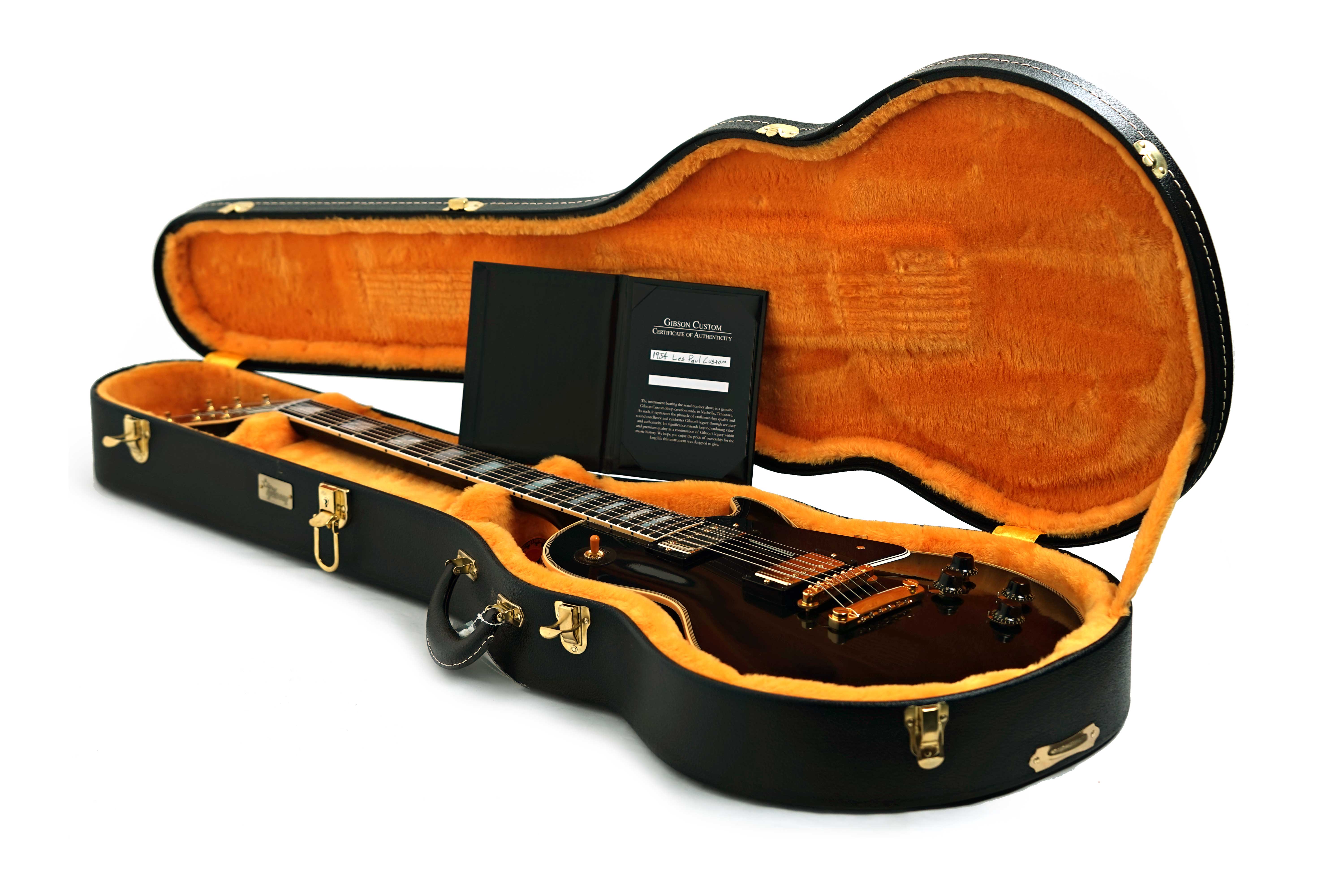 Gibson Custom Shop 1957 Les Paul Custom Reissue 2-Pickup VOS Ebony #75764