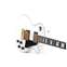 Gibson Custom Shop Les Paul Custom Alpine White with Ebony Fingerboard Gloss #CS502280 GibsonCSLPC-AWGH1EWhiteCloseup