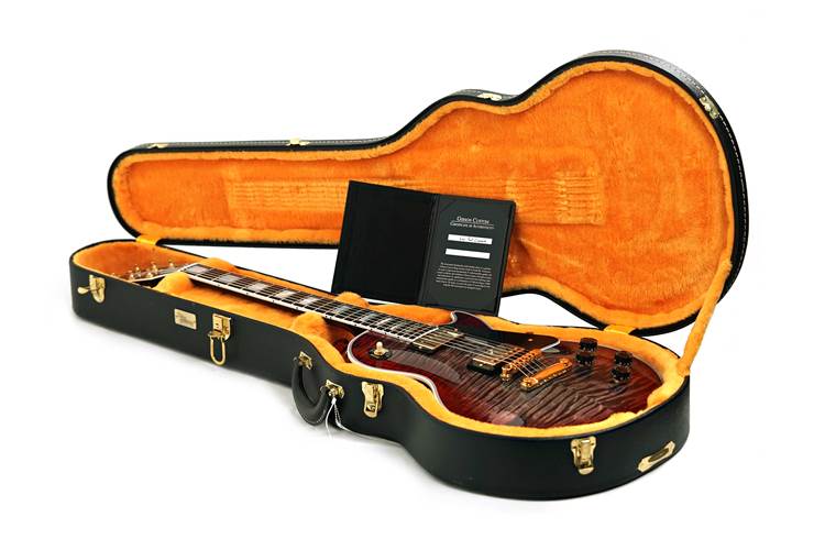 Gibson Custom Shop Dealer Select Les Paul Custom Pearl Black Burst #CS502320 Gibson Custom Shop Dealer Select Les Paul Custom Pearl Black Burst #CS502320