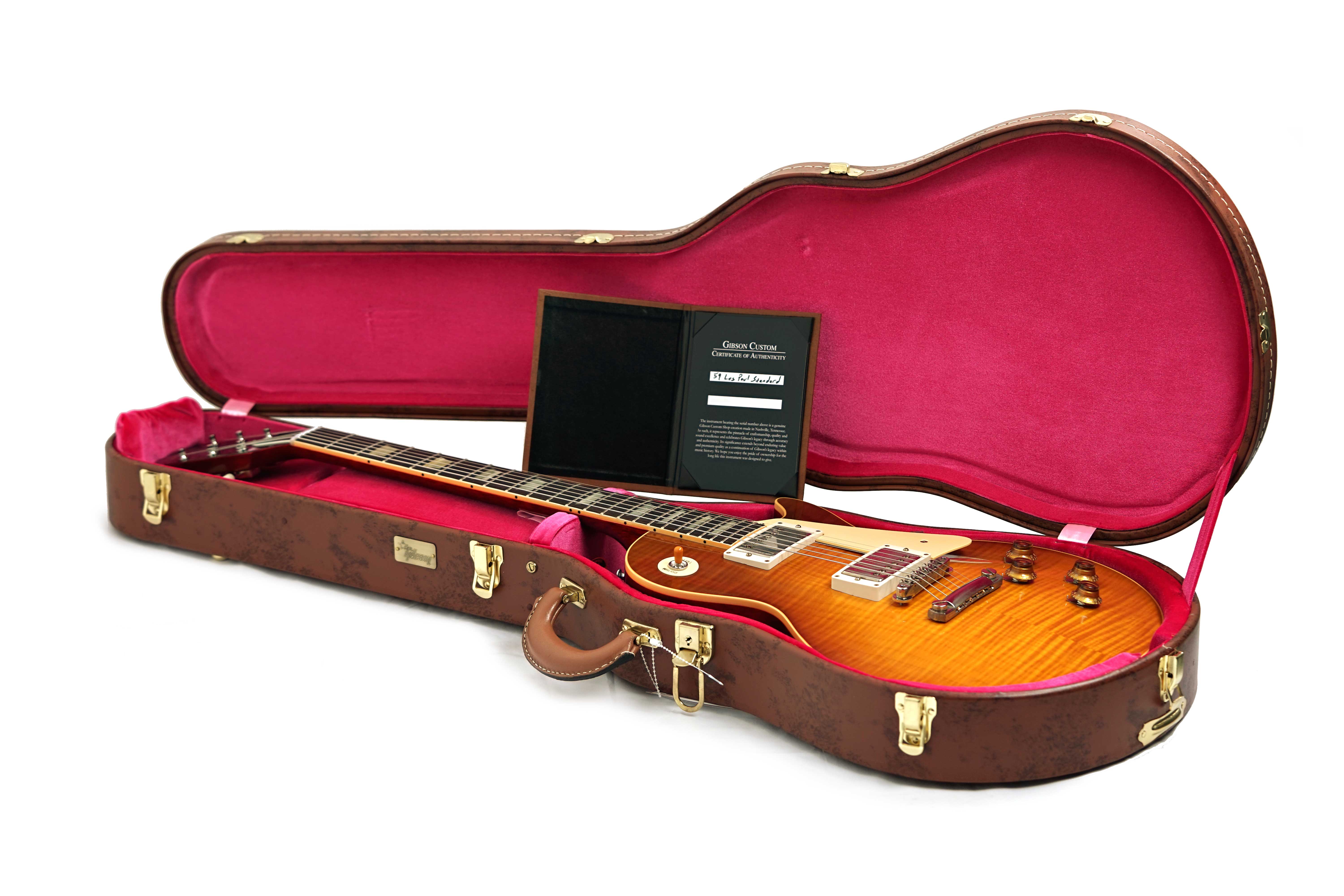 Gibson Custom Shop Dealer Select 1959 Les Paul VOS Standard Honey Lemon Fade #952890