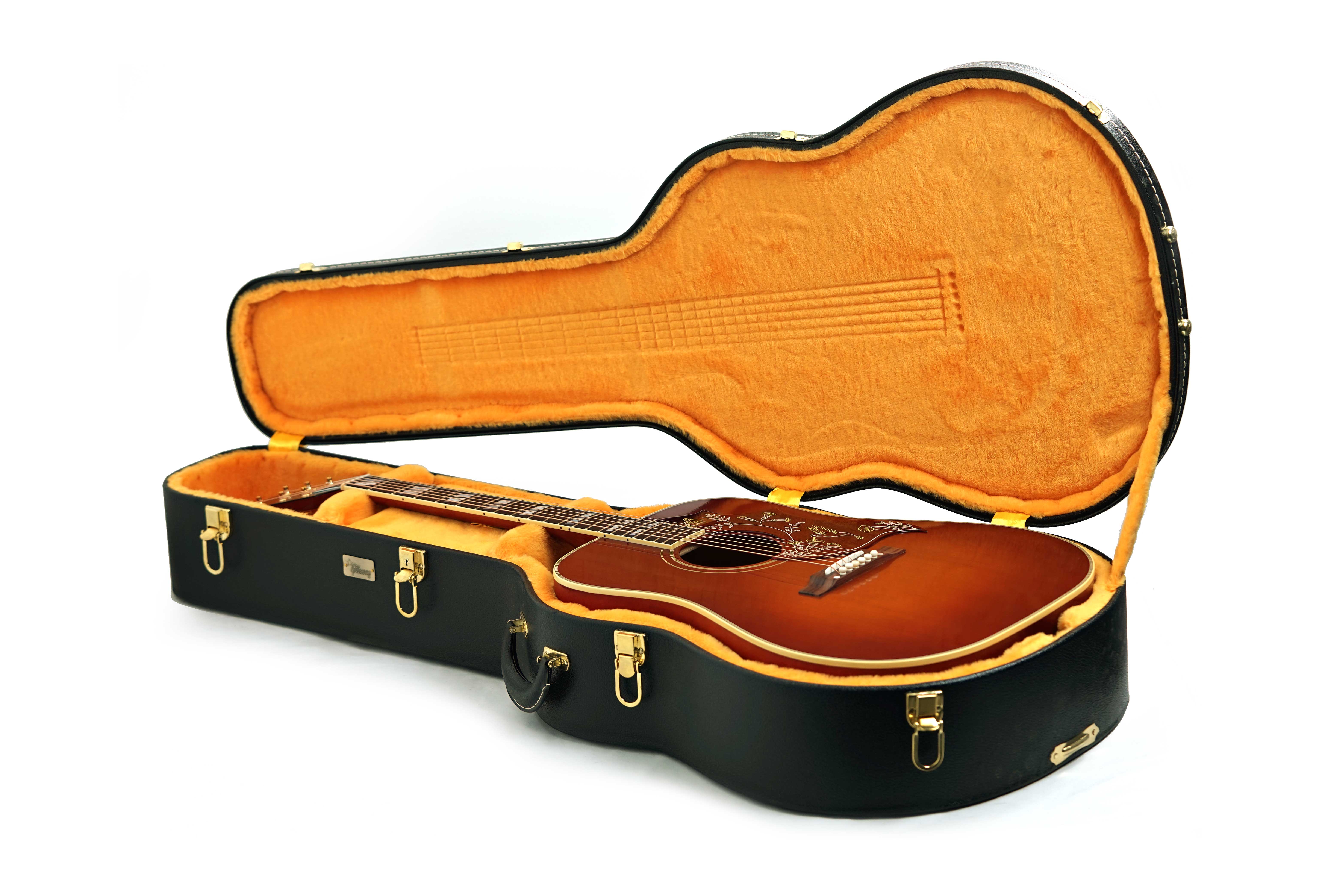 Gibson 1960 Hummingbird Fixed Bridge Heritage Cherry Sunburst #21835002