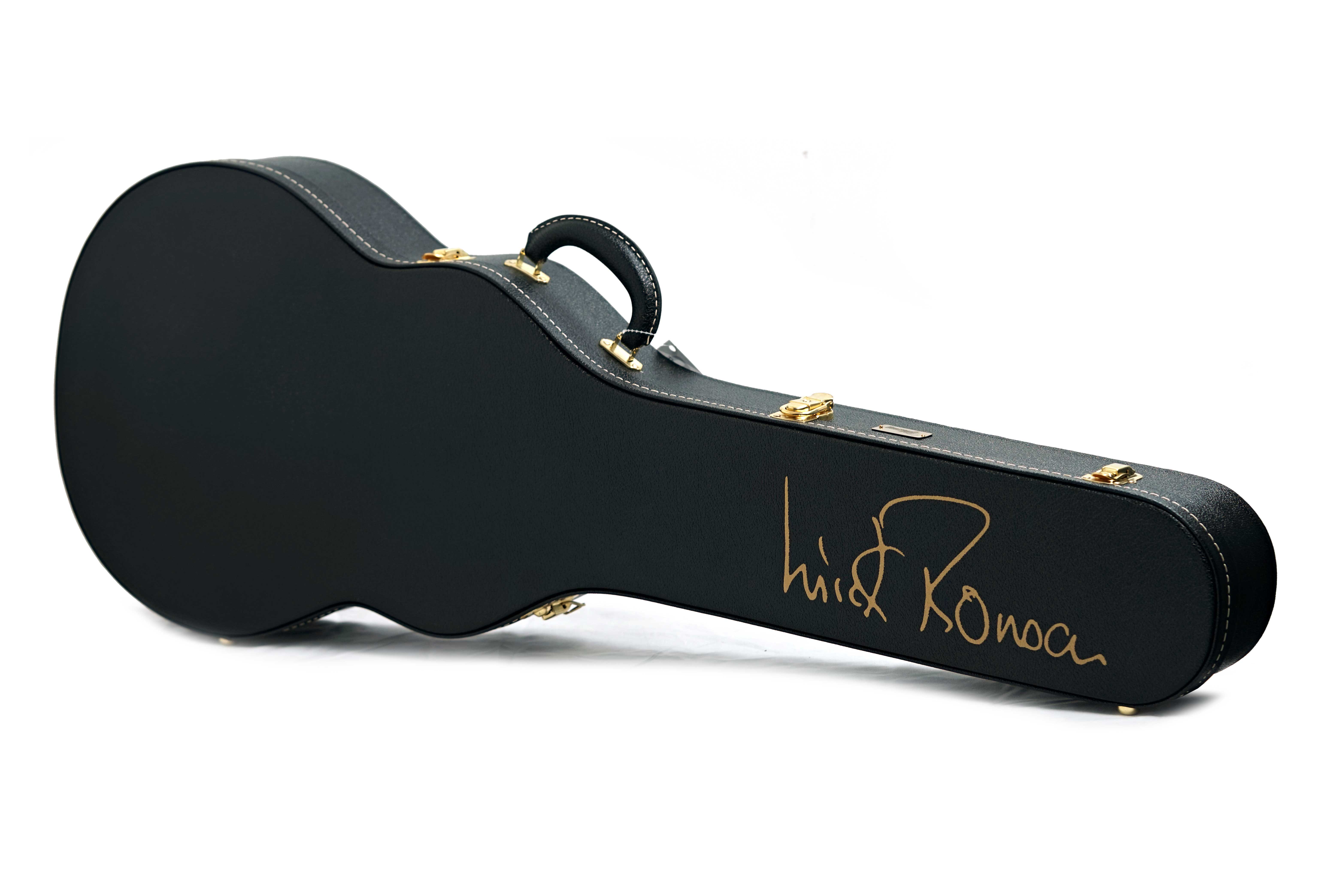 Gibson Custom Shop Mick Ronson 1968 Les Paul Custom Murphy Lab Aged Ebony Antique Natural #MR040