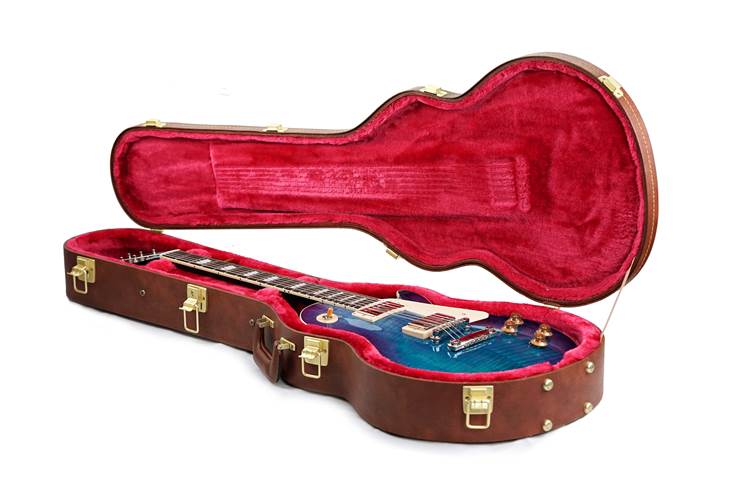 Gibson Les Paul Standard 50s Figured Top Blueberry Burst #215140375 Gibson Les Paul Standard 50s Figured Top Blueberry Burst #215140375