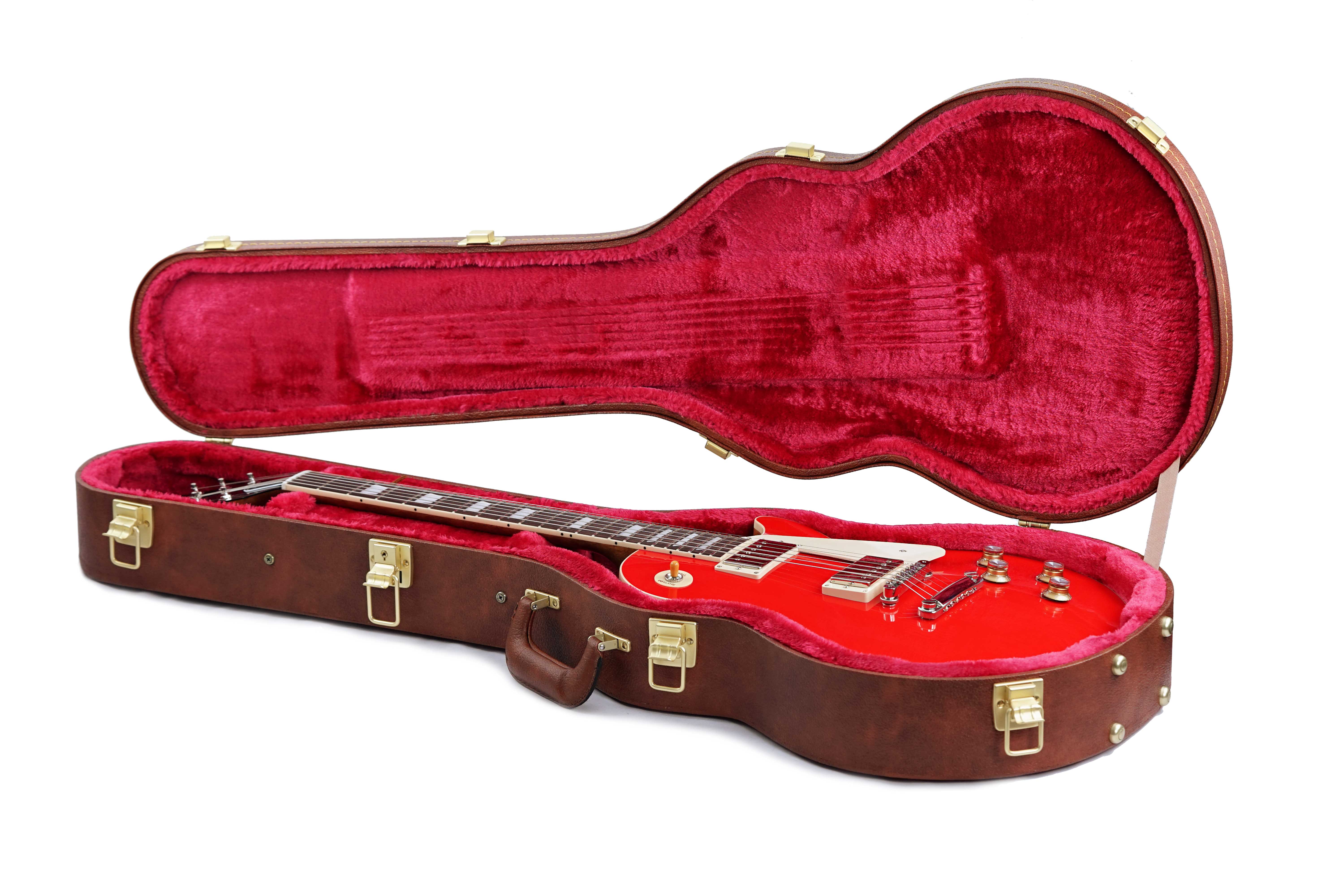 Gibson Les Paul Standard 60s Plain Top Cardinal Red Top #219950091