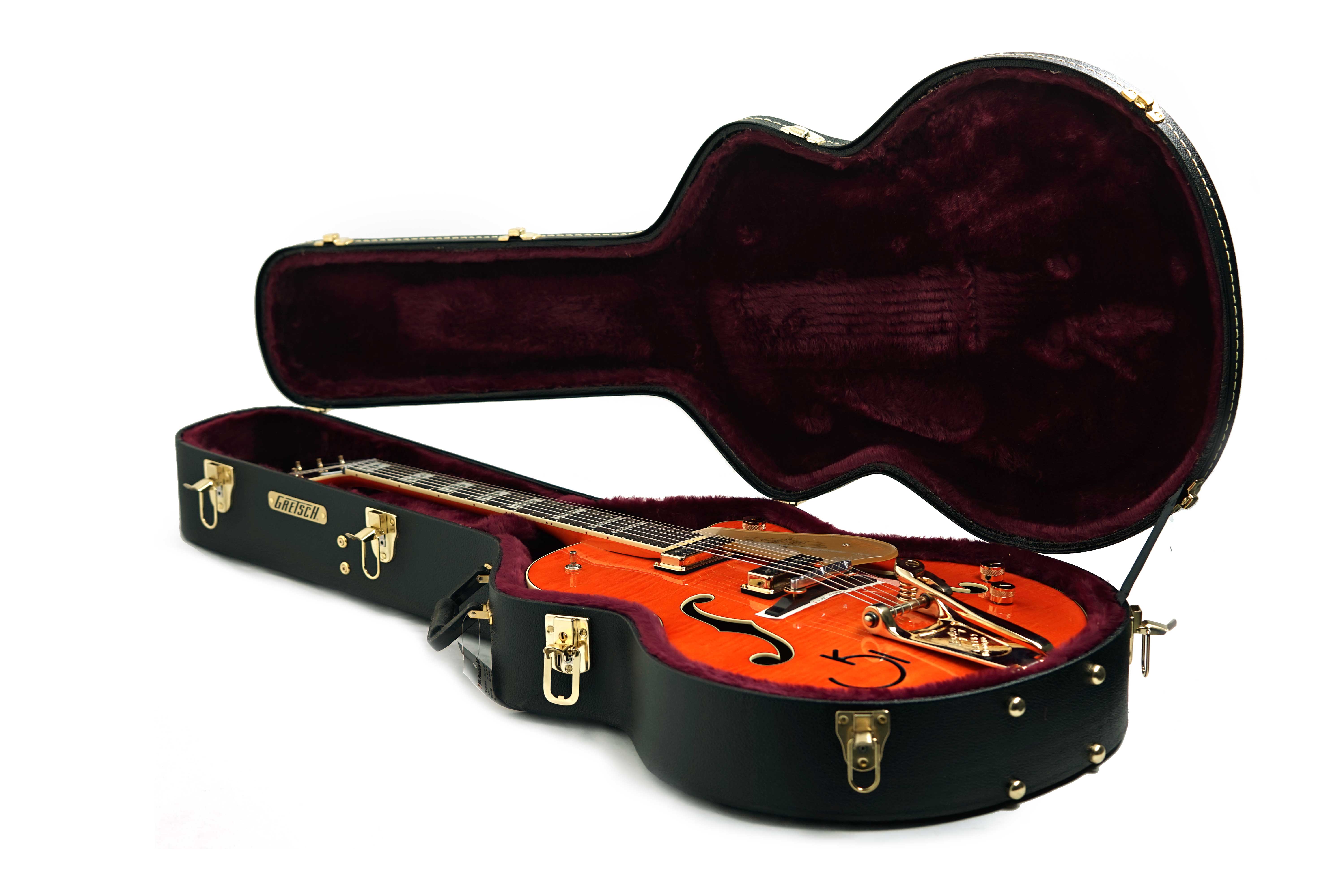 Gretsch G6120T-55GE Nashville Bigsby Orange #JT25103295