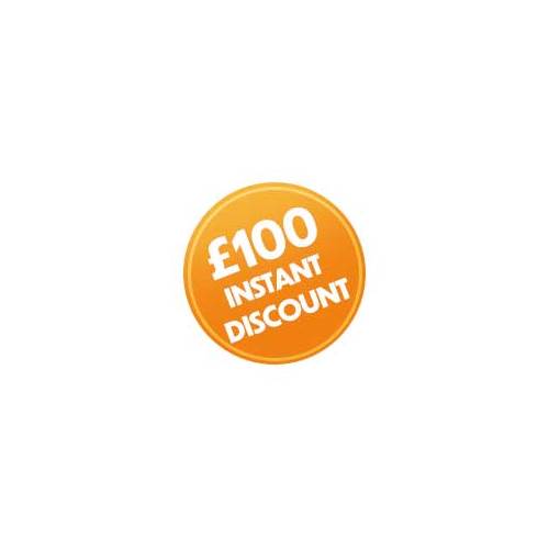 Giftcard £100 Instant Discount