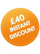 Giftcard £40 Instant Discount