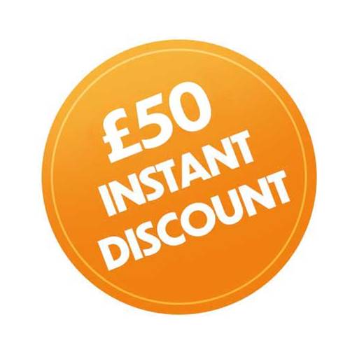 Giftcard £50 Instant Discount Giftcard £50 Instant Discount