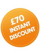 Giftcard £70 Instant Discount