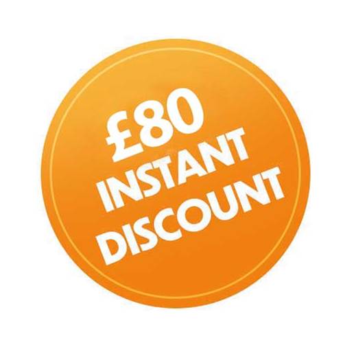 Giftcard £80 Instant Discount Giftcard £80 Instant Discount