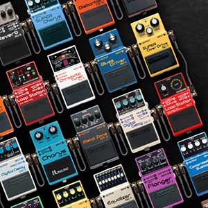 Free Power Supply and Daisy Chain when you purchase two Boss Pedals