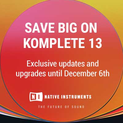 Native Instruments Cyber Season Discounts