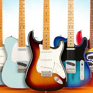 0% Finance over 24 Months on Select Fender FSR Models