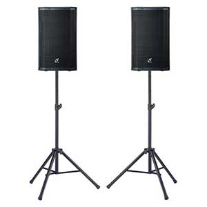 Free speaker stands when you buy a pair of Studiomaster speakers