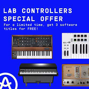 Free software with select Arturia Lab Controllers!