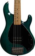 Music Man Stingray 5 Teal Green Maple Fingerboard (Pre-Owned)
