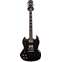 Epiphone 2015 Tony Iommi Signature SG Custom Ebony Left Handed (Pre-Owned) Front View