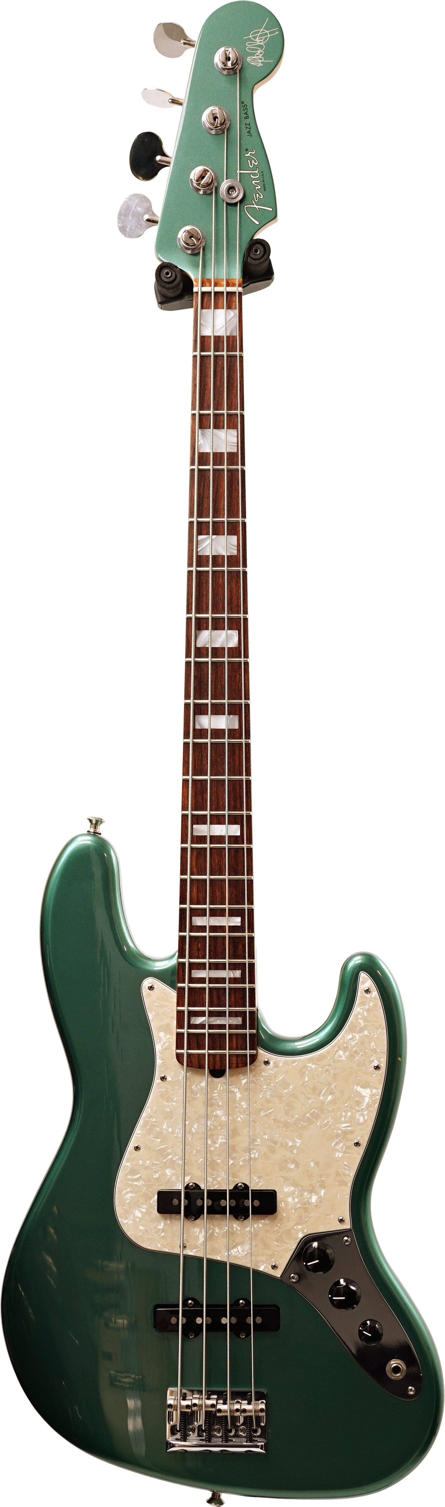 Fender Adam Clayton Jazz Bass Rosewood Fingerboard Sherwood Green