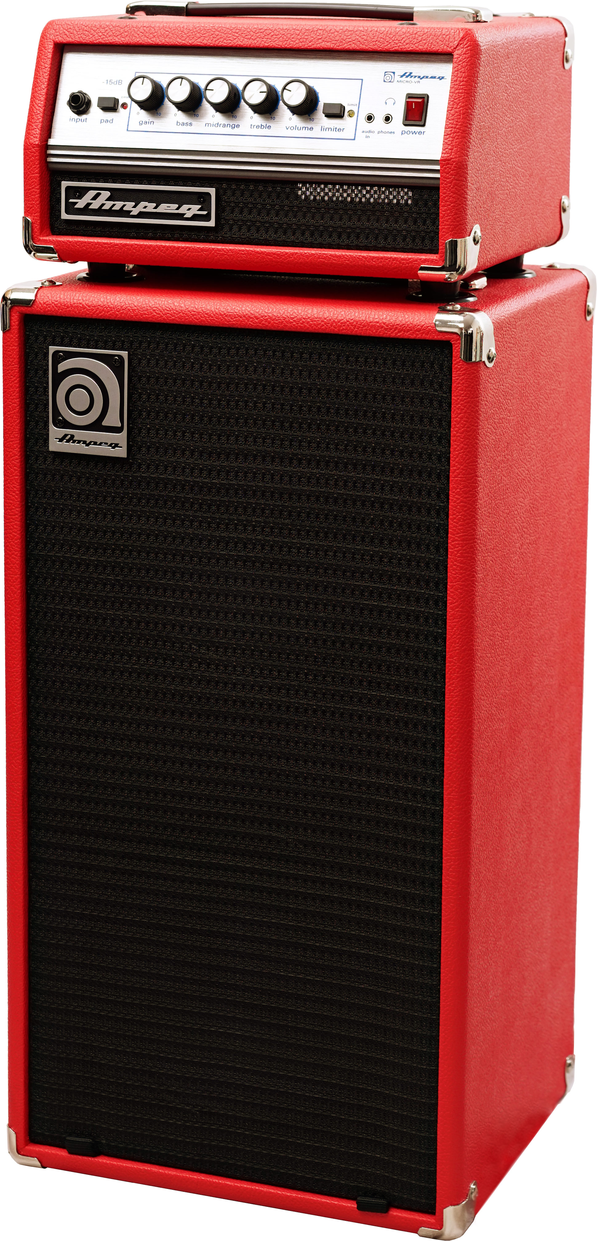 Ampeg Micro VR Limited Edition Bass Mini stack Red (Pre-Owned)