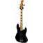 Squier 2019 Classic Vibe 70s Jazz Bass V Black Maple Fingerboard (Pre-Owned) Front View