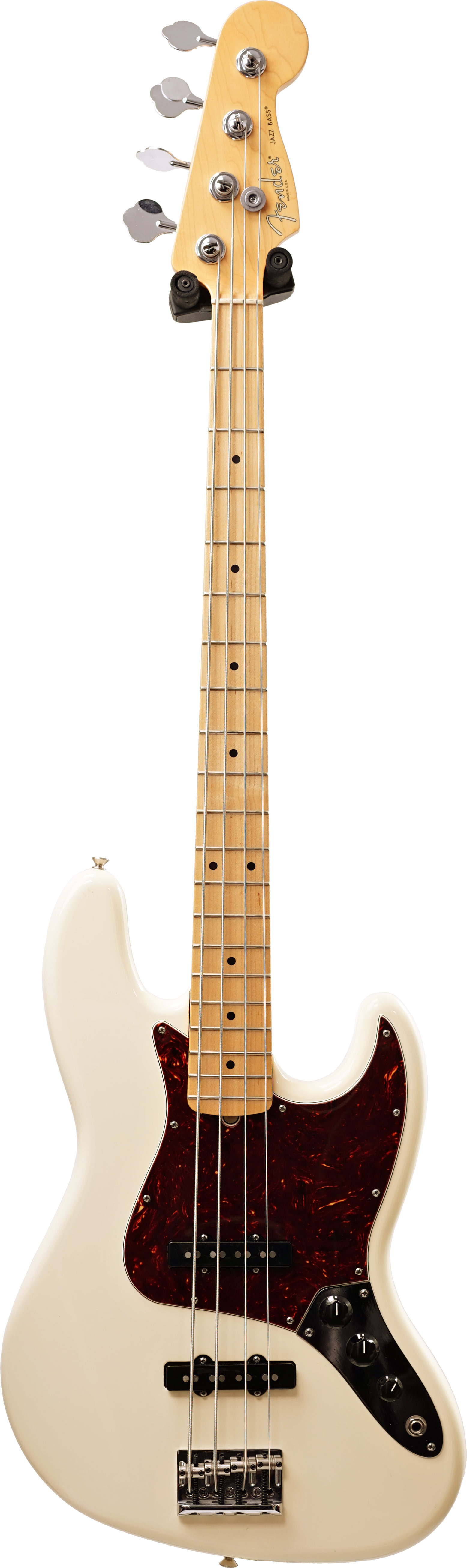 Fender American Standard Jazz Bass Maple Fingerboard Olympic White