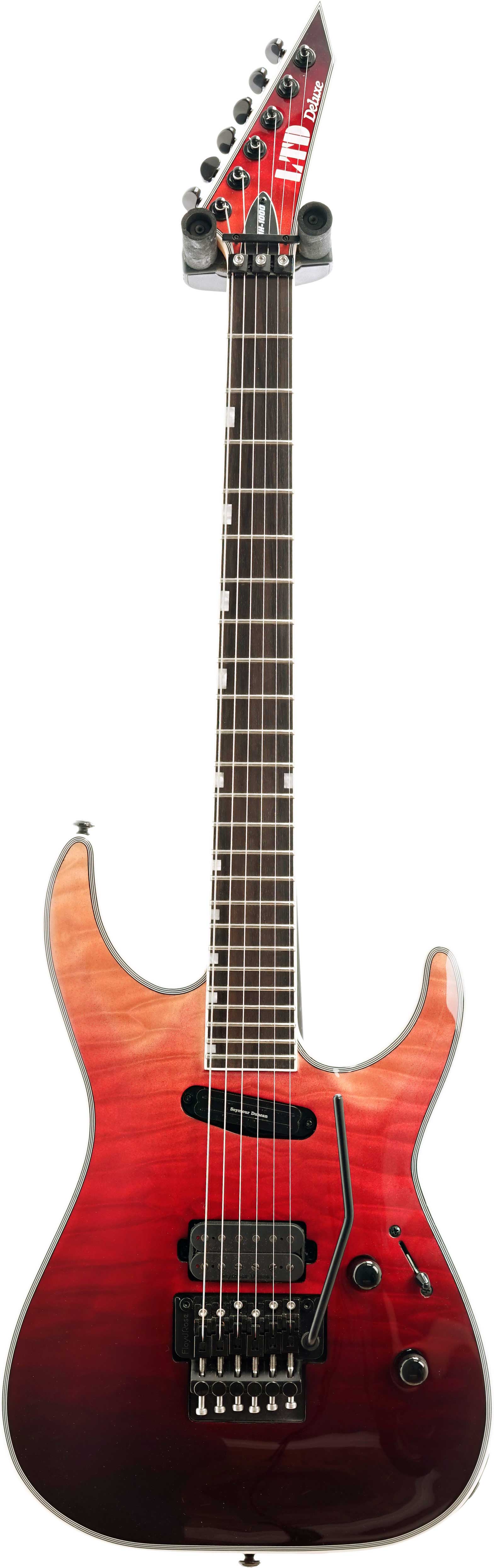 ESP LTD Deluxe MH-1000 Floyd Rose Black Cherry Fade (Pre-Owned)