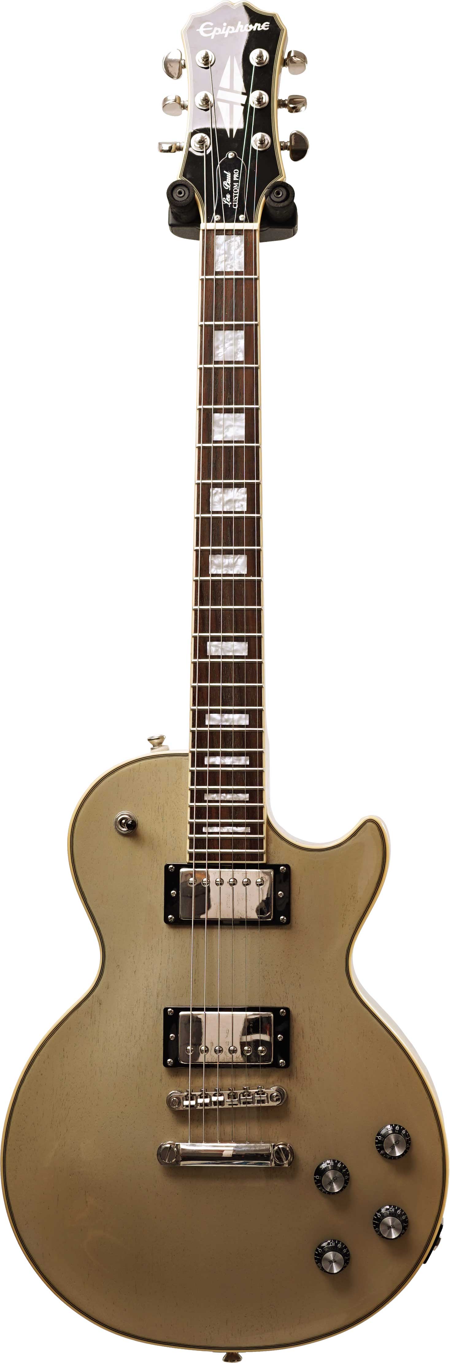 Epiphone Les Paul Custom Pro Limited Edition TV Silver (Pre