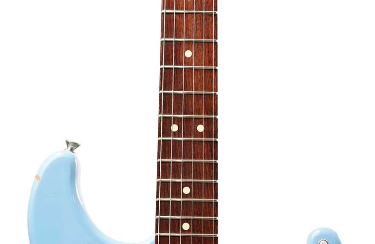 LSL Instruments Saticoy ST SA Desoto Blue Swamp Ash Rosewood Fingerboard 'Cate' (Pre-Owned) LSL Instruments Saticoy ST SA Desoto Blue Swamp Ash Rosewood Fingerboard 'Cate' (Pre-Owned)