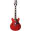 D'Angelico Premier Mini DC StopBar Fiesta Red (Pre-Owned) Front View