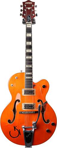 Gretsch G6120RHH Reverend Horton Heat Signature Hollow Body w/ Bigsby Orange Stain (Pre-Owned)