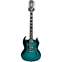 Epiphone SG Prophecy Blue Tiger Aged Gloss (Pre-Owned) Front View