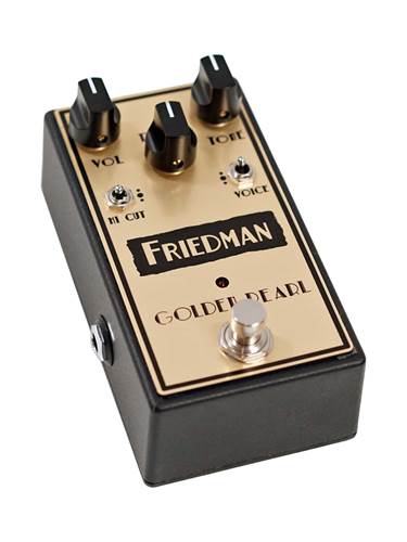 Friedman Golden Pearl Transparent Low Gain Overdrive Pedal (Pre-Owned)