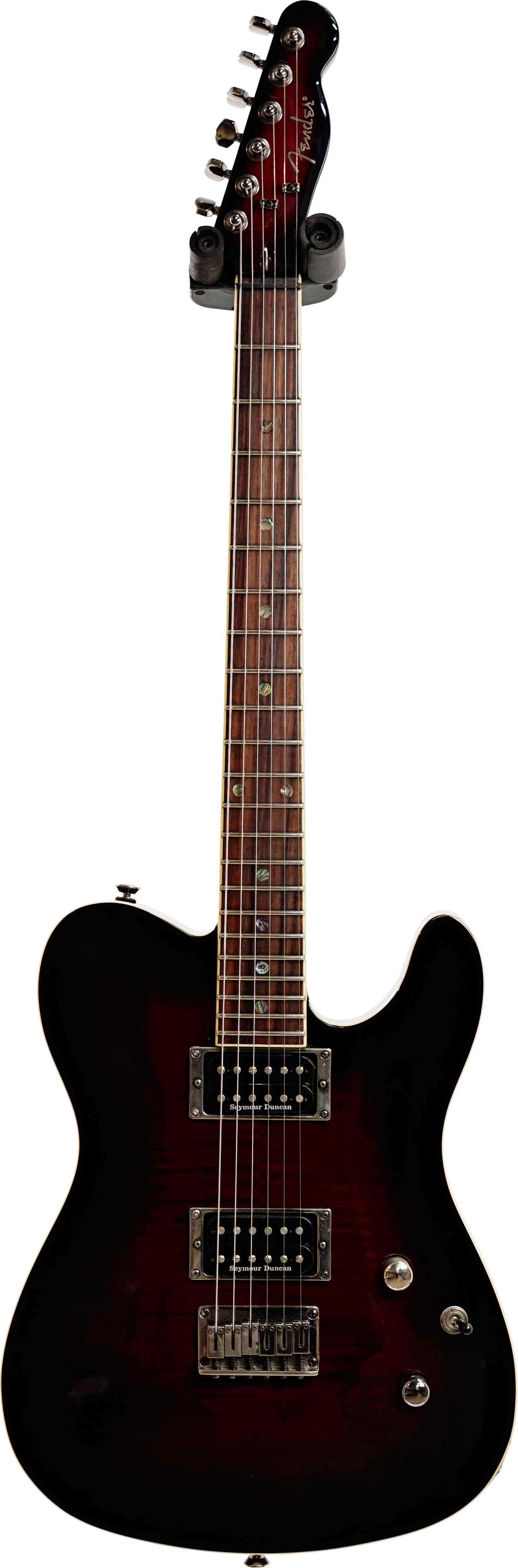 Fender Special Edition Custom Telecaster FMT HH Black Cherry Burst