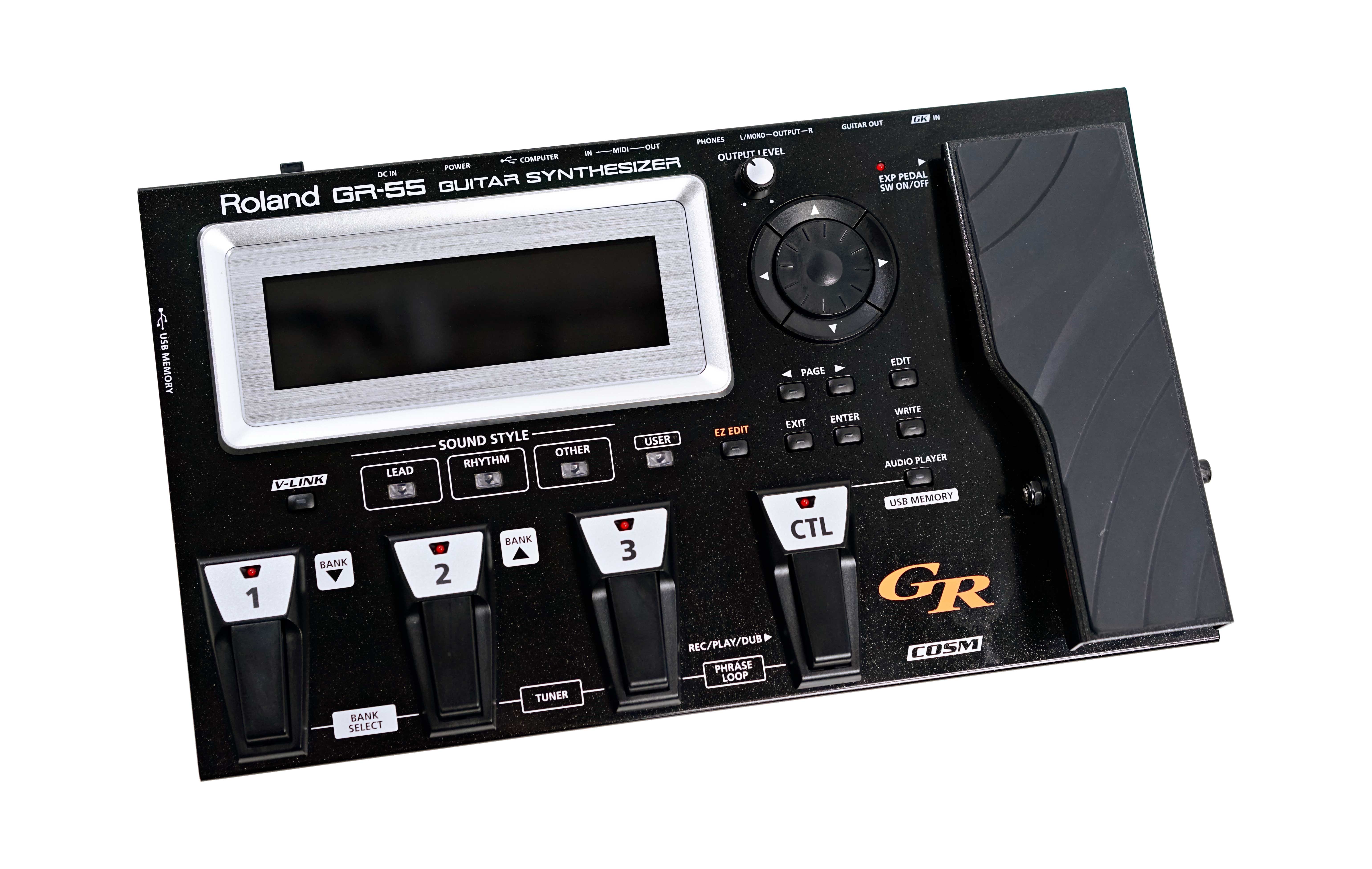 Roland GR55 Black Guitar Synth with GK3 Pickup (PreOwned) guitarguitar