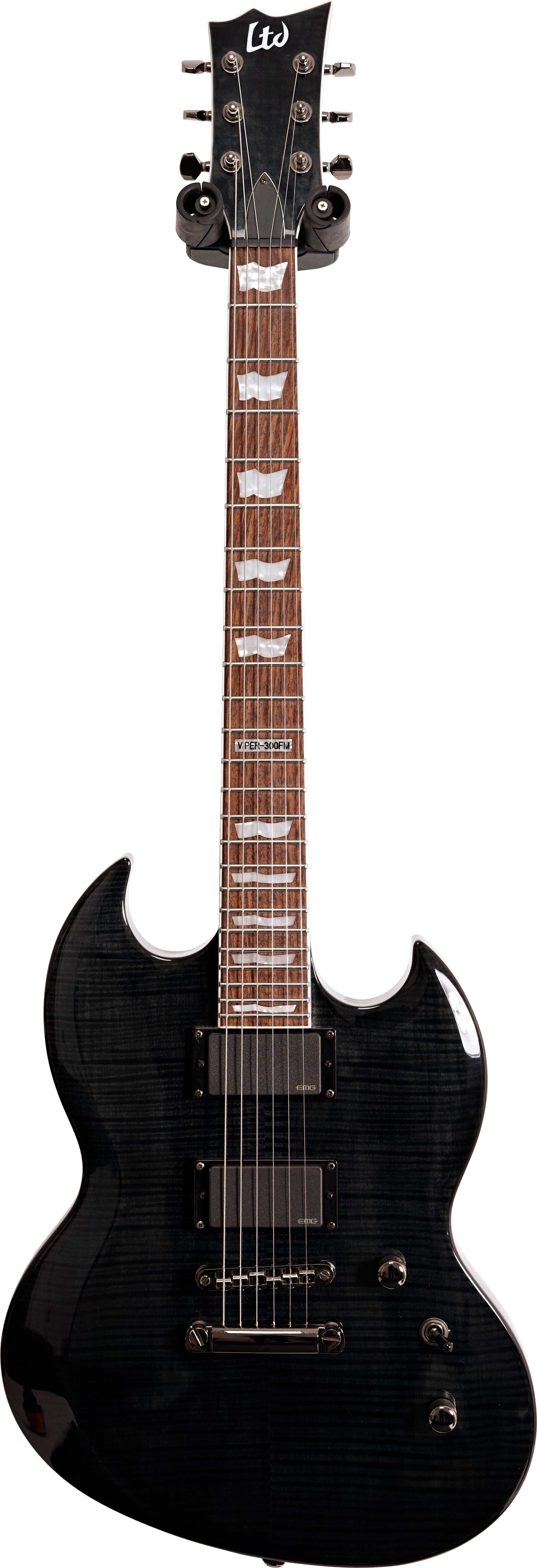 ESP LTD Viper300FM See Thru Black (PreOwned) guitarguitar