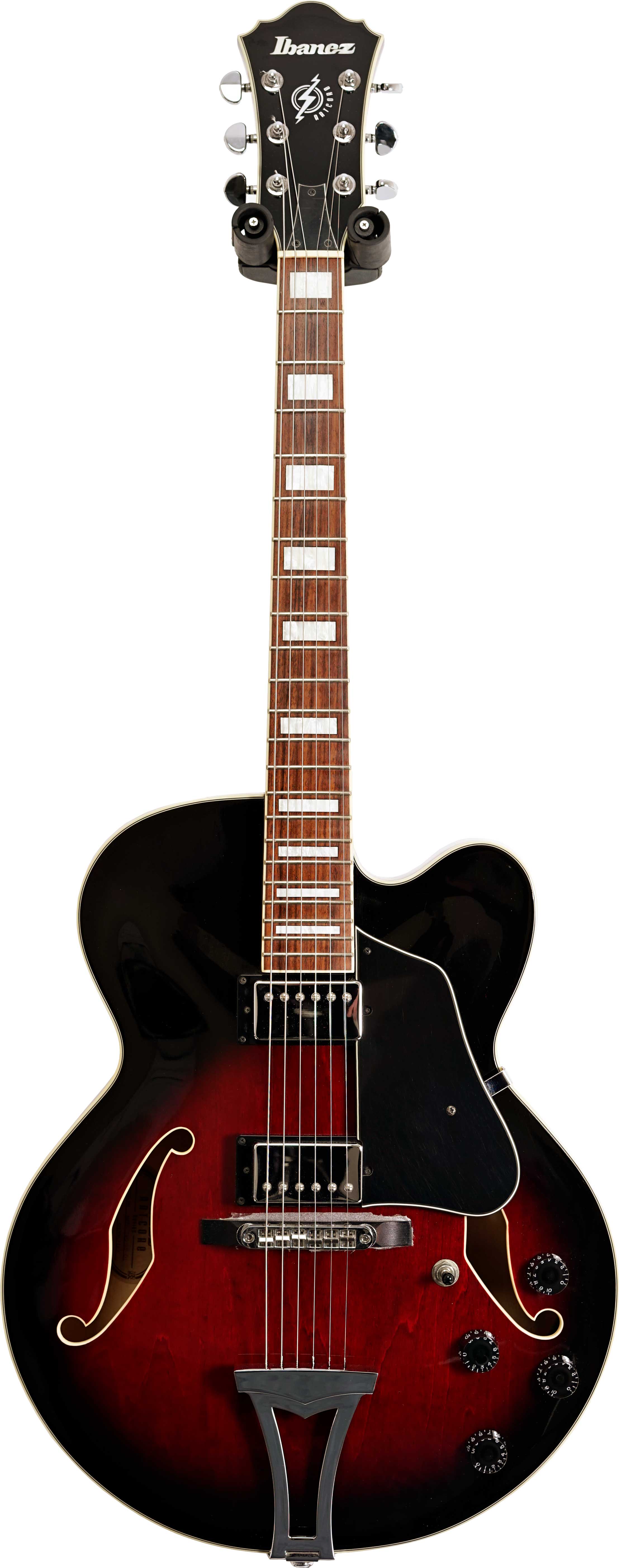 Ibanez Artcore AF75 Transparent Red (Pre-Owned)