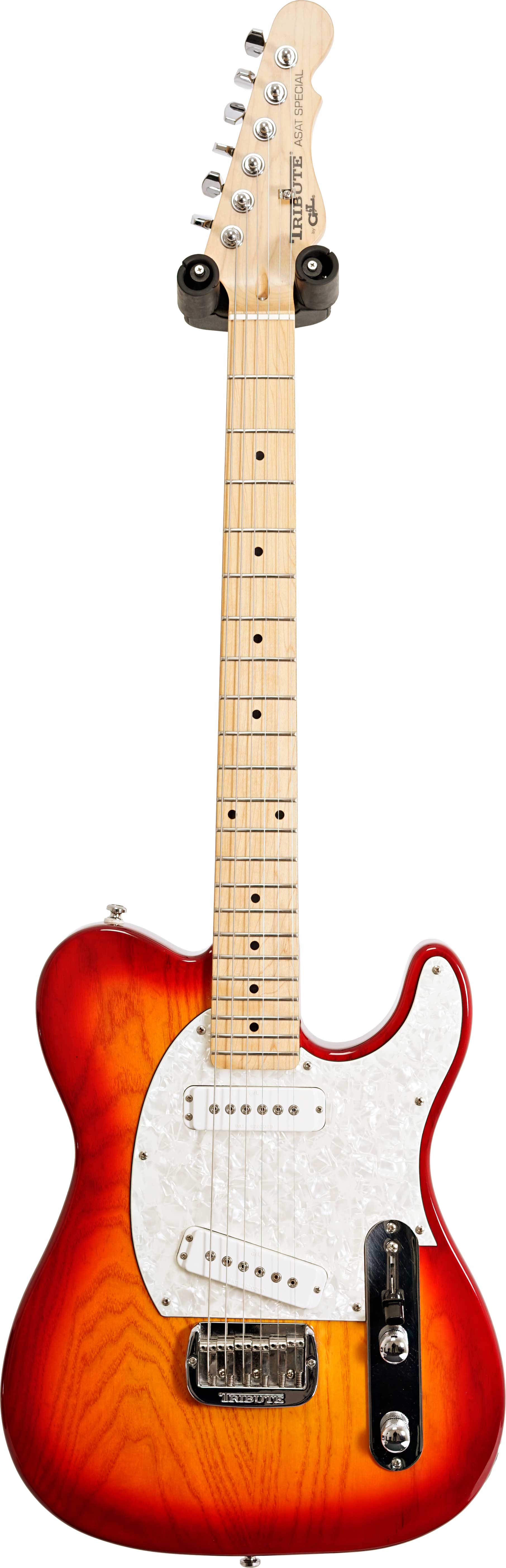 G&L Tribute 2005 ASAT Classic Special Cherry Sunburst Maple