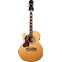 Epiphone 2014 Limited Edition EJ-200SCE Natural Left Handed (Pre-Owned) Front View