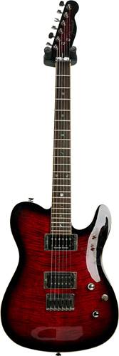 Fender 2011 Custom Tele FMT Black Cherry Burst (Pre-Owned)