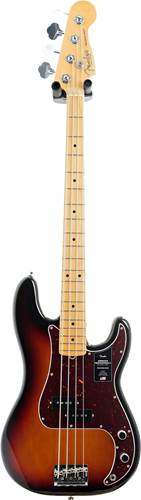 Fender 2021 American Professional II Precision Bass 3 Tone Sunburst Maple Fingerboard (Pre-Owned)