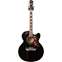 Epiphone 2013 EJ-200CE Black (Pre-Owned) Front View