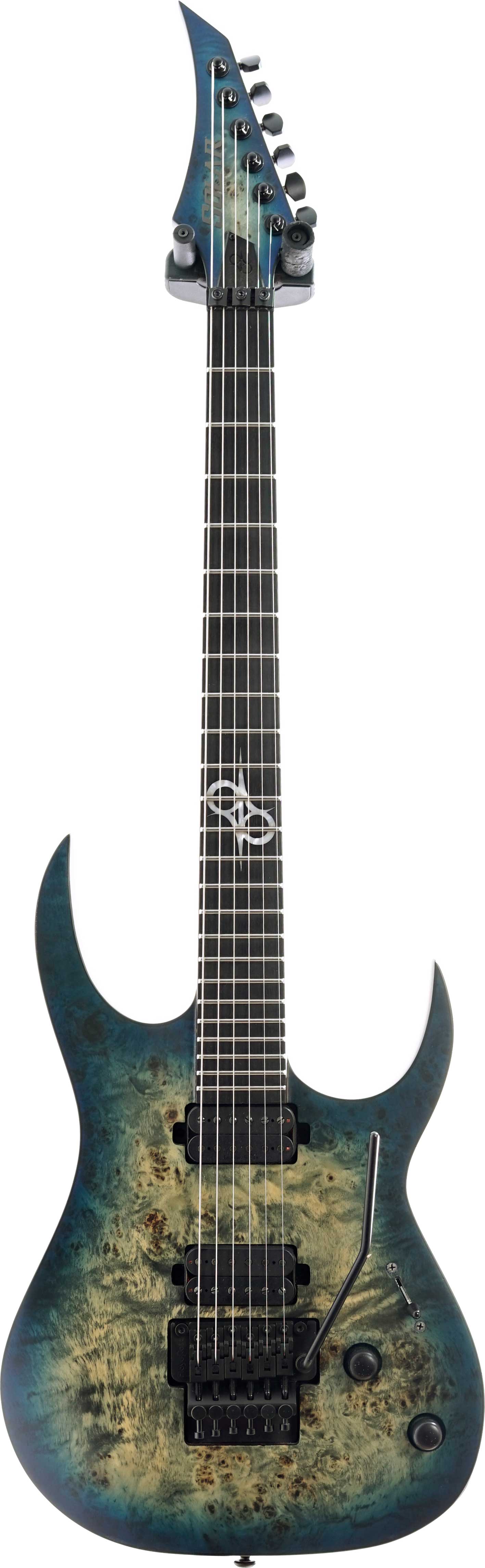 Solar Guitars S1.6FRBLB Poplar Blue Burst Matte (Pre-Owned)