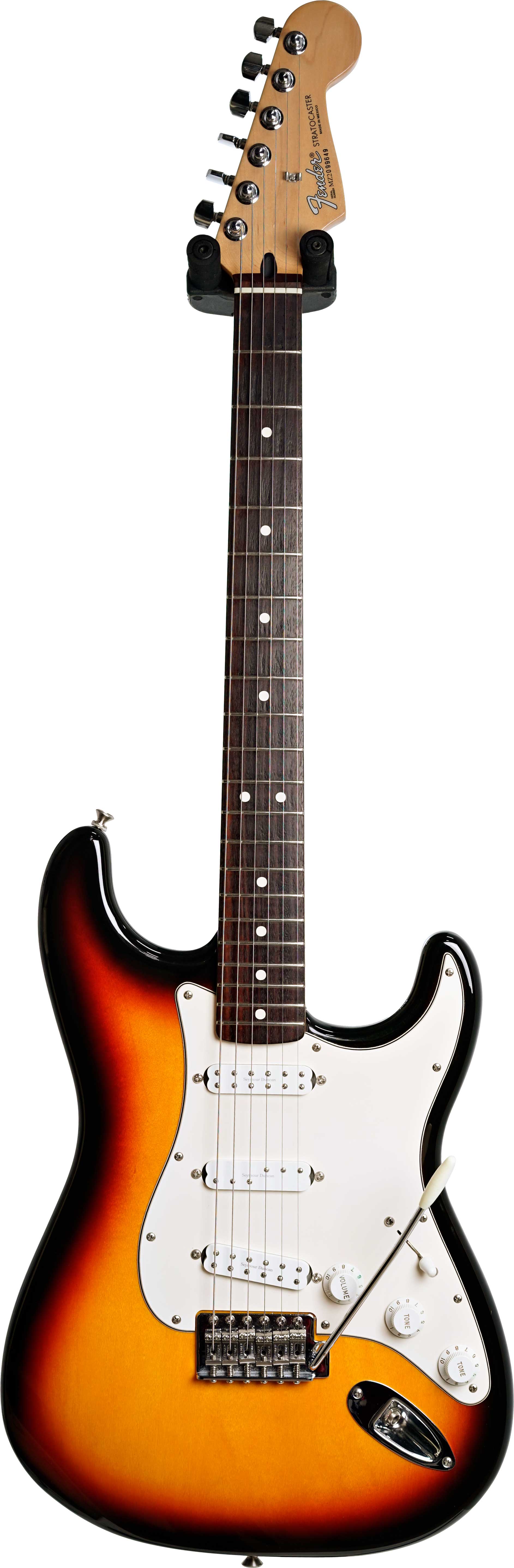 Fender 2002 Mexican Standard Stratocaster 3-Tone Sunburst (Pre
